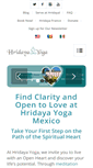 Mobile Screenshot of hridaya-yoga.com